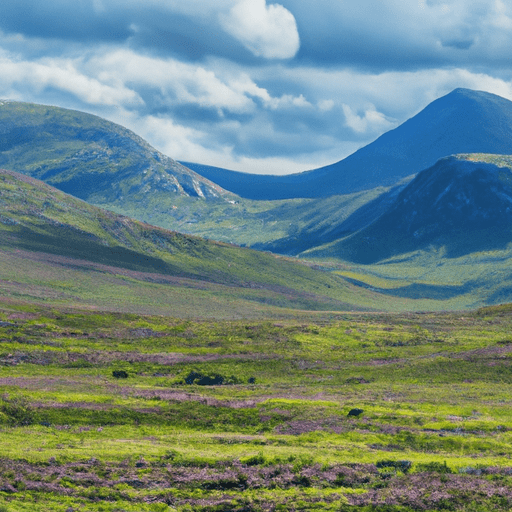 scotish highlands, mountain landscape